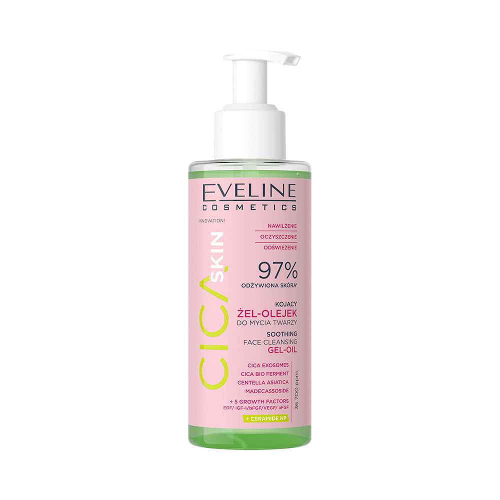Заспокійливий гель-олійка для вмивання обличчя – Eveline Cosmetics