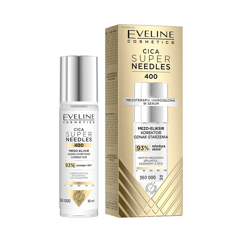 Cica 400 Мезо-еліксир, коректор ознак cтаріння – Eveline Cosmetics