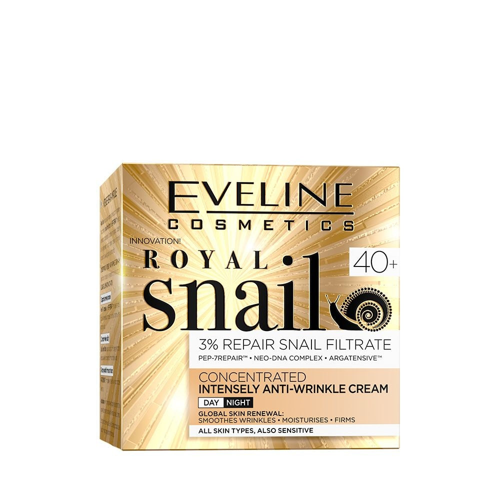 Концентрований крем проти зморшок 40+ – Eveline Cosmetics