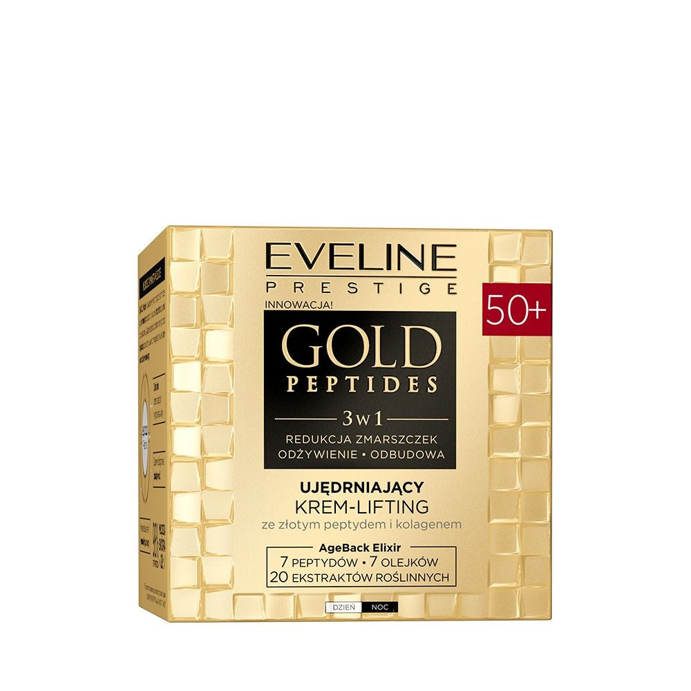 NEEDLE LIFT CREAM & GEL GOLD 50gセット Підтягуючий ліфтинг-крем 50+ – Eveline Cosmetics