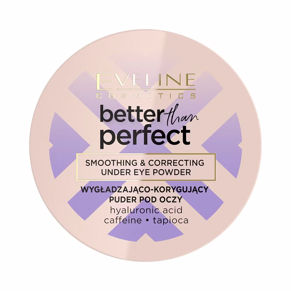 Розгладжуюча та коригуюча пудра під очі – Eveline Cosmetics