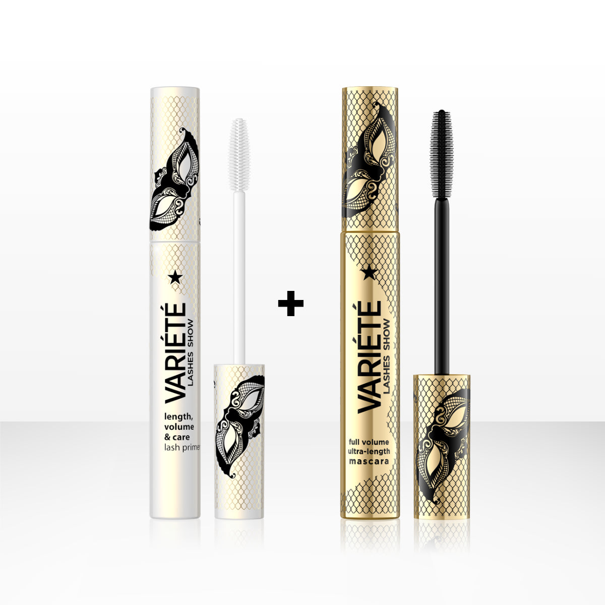 Бестселери макіяжу - праймер і туш для вій Varieté – Eveline Cosmetics