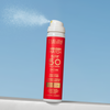 Ультралегкий захисний спрей SPF 50, під/на макіяж