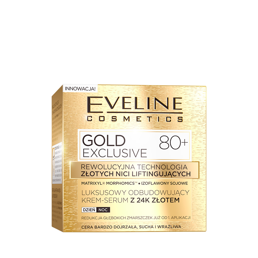 Фото - Крем и лосьон Eveline Cosmetics Eveline UA Gold Lift Expert Регенерувальний крем-сироватка з 24К золотом 8 