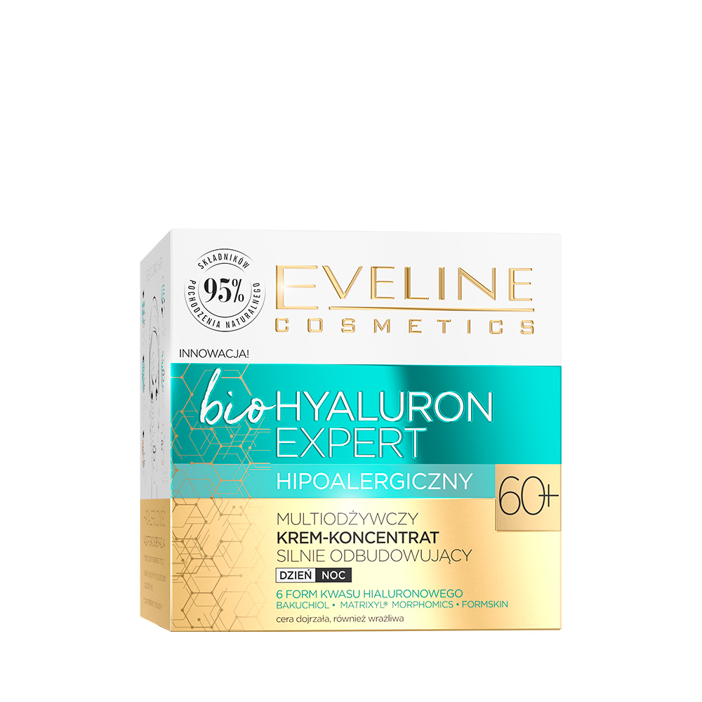 Фото - Крем і лосьйон Eveline Cosmetics Eveline UA Bio Hyaluron Expert Мультиживильний регенерувальний крем-концен 