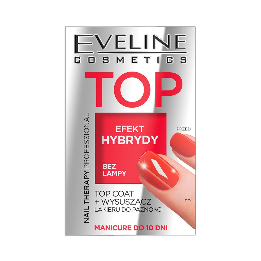 Фото - Лак для нігтів Eveline Cosmetics Eveline UA Nail Therapy Professional Сушка для верхнього покриття та лаку 